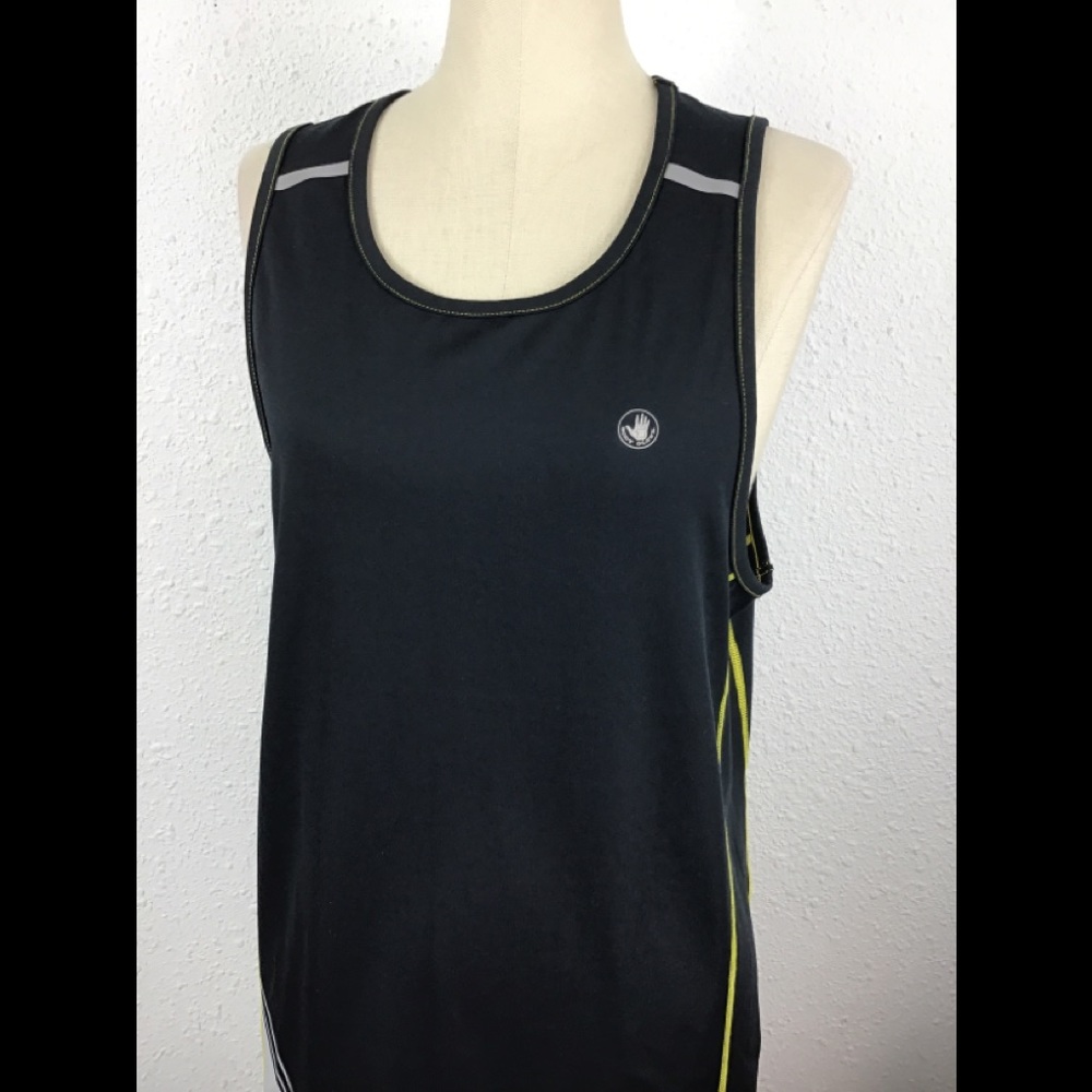 Body gloves black athletic tank top size medium